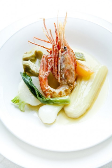 ベージュ アラン・デュカス 東京6