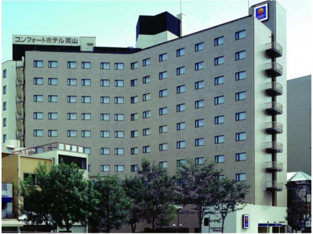 コンフォートホテル岡山の外観