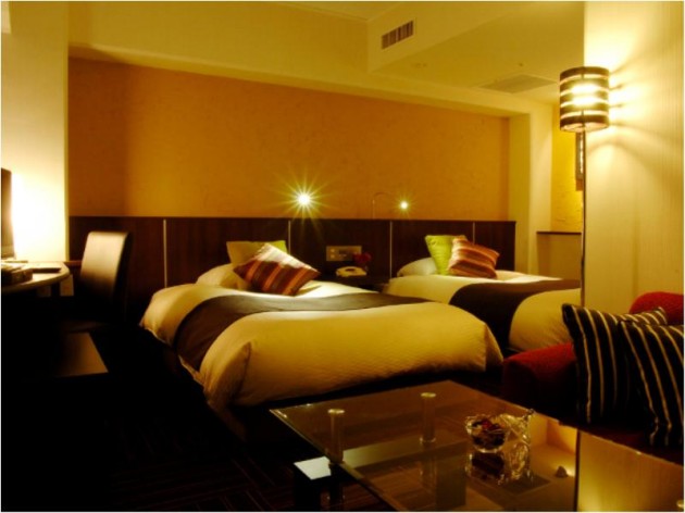 セントラルホテルの客室一例