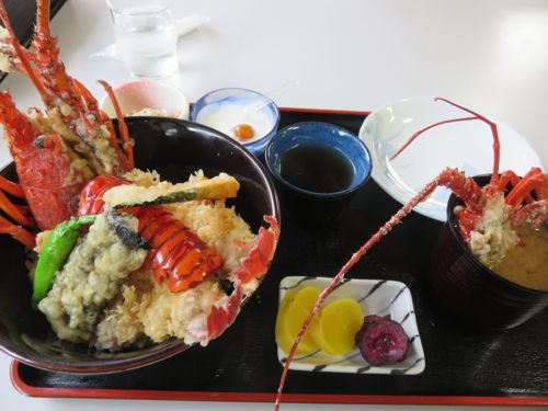 樫野釣公園レストラン　伊勢海老丼