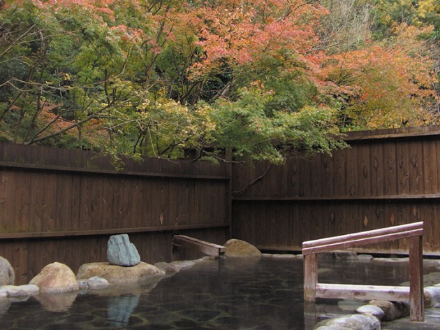 長生の湯　露天風呂