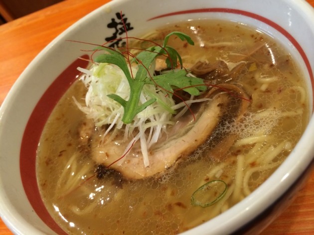 守山　守山塩元帥　天然塩ラーメン