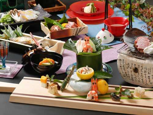 万葉の里 白雲荘のレストラン