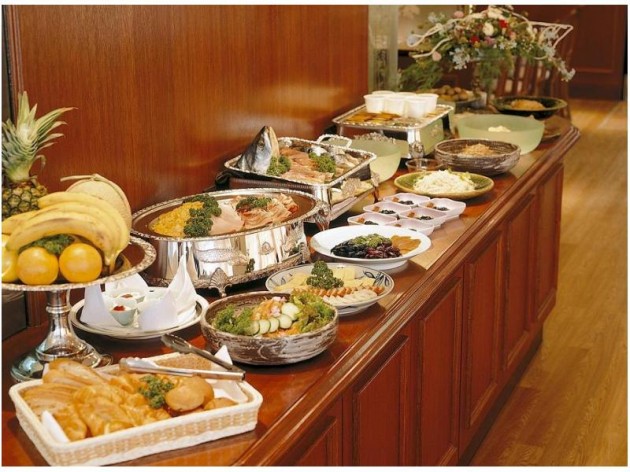 ホテルハーベストイン米子の料理一例