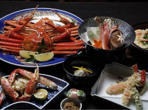 米子全日空ホテルの料理一例