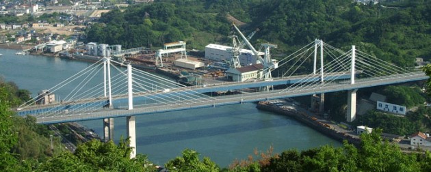 新尾道大橋と尾道大橋