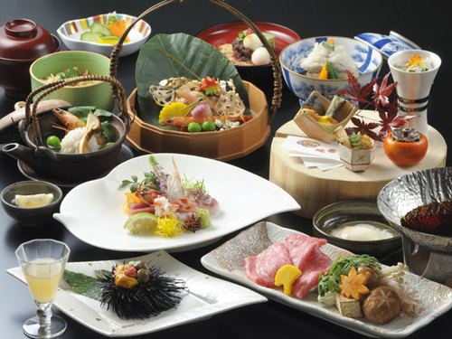 レンブラントホテル大分の料理一例