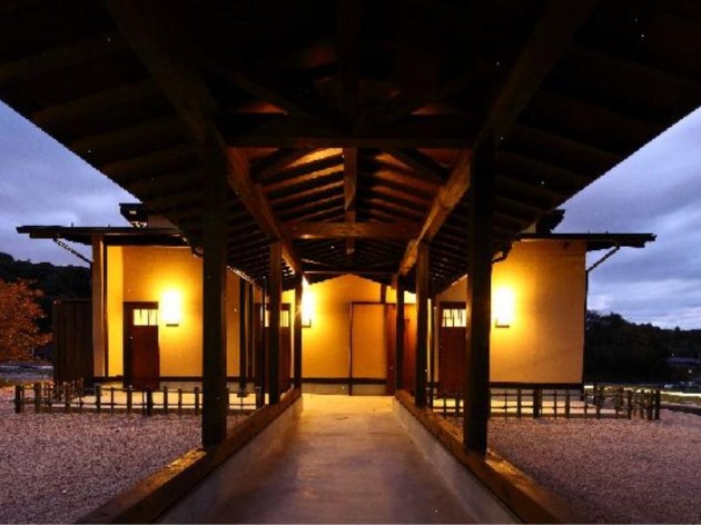 湯元湯の川の外観