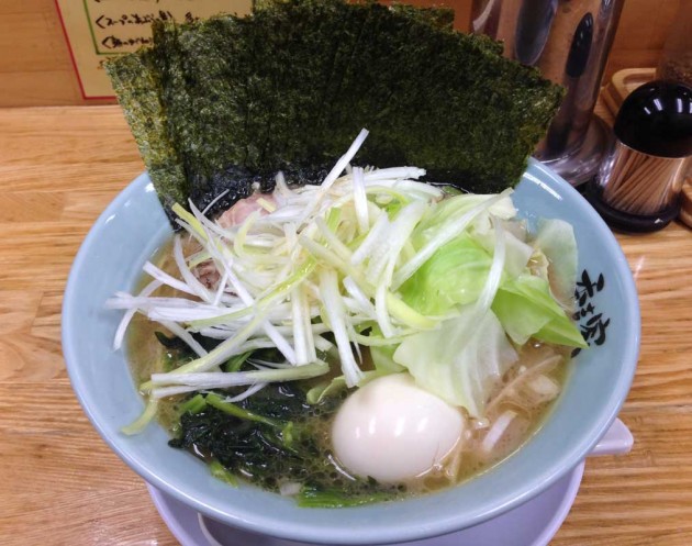 守山　秀吉家 ラーメン　全部のせ