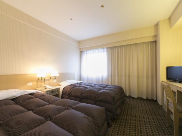 米子ワシントンホテルプラザの客室一例