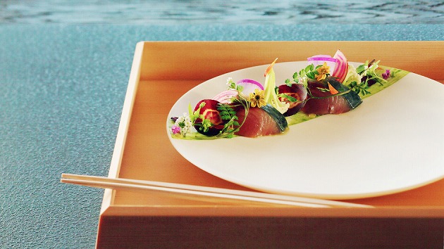 洗練された色鮮やかなお料理