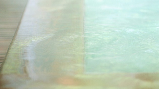 掘削された天然温泉