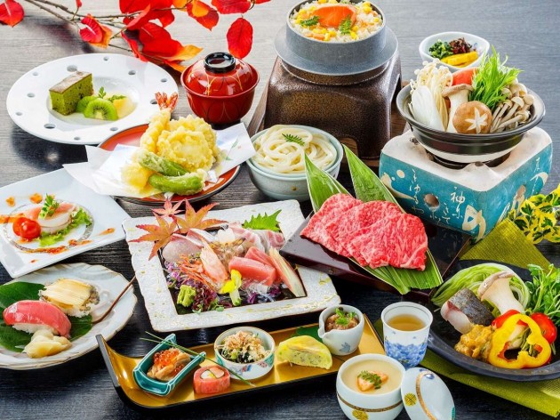 琴参閣料理