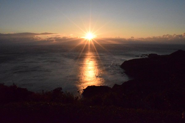 鳥羽展望台日の出