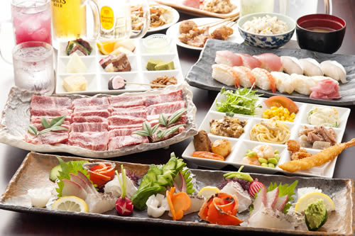 湯巡追荘バイキング