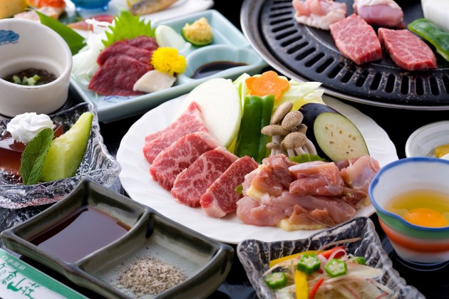 竹の倉山荘料理