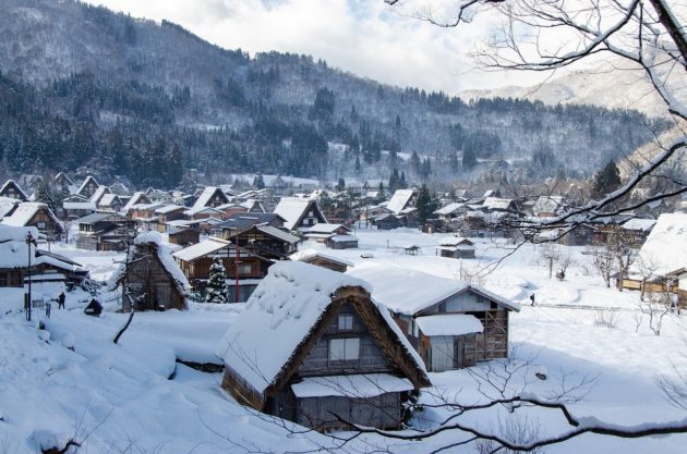 日本の古切手　美しい世界遺産 白川郷・五箇山の合掌造り集落　10枚 日本の古切手 美しい世界遺産 白川郷・五箇山の合掌造り集落 10枚